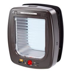 Ferplast Swing Microchip Large kutyaajtó-Macskaajtó Barna