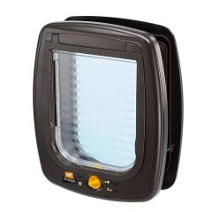 Ferplast Swing 9 kutyaajtó-Macskaajtó Barna