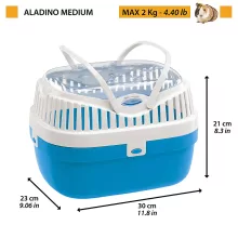 Ferplast Aladino Medium rágcsálószállító box - rózsaszín