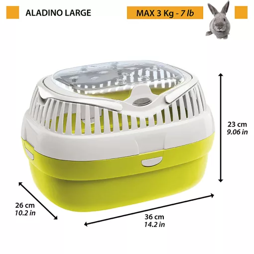 Ferplast Aladino Large rágcsáló szállító box - lila