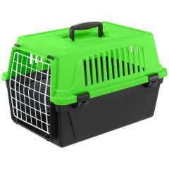 Ferplast Atlas 10 Neon kisállatszállító box - zöld