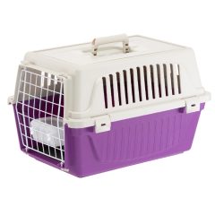 Ferplast Atlas 10 felszerelt kisállatszállító box - lila