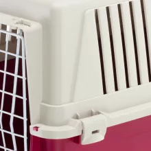 Ferplast Atlas 30 EL kisállat szállító box - bordó