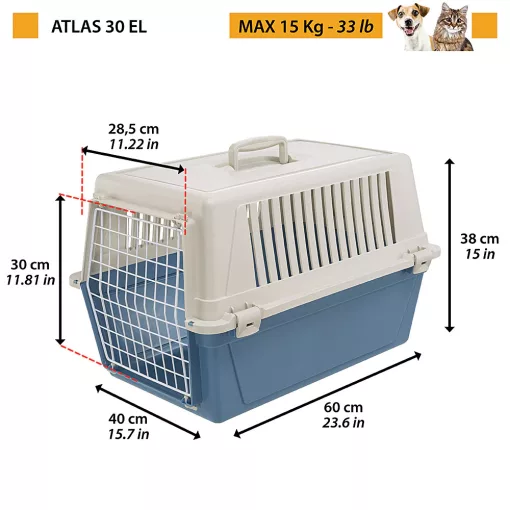 Ferplast Atlas 30 felszerelt kisállatszállító box
