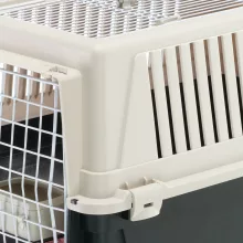 Ferplast Atlas 10 Open kisállatszállító box - fekete