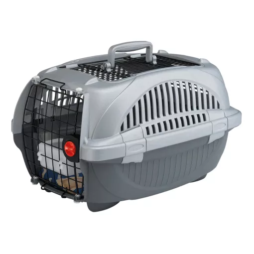 Ferplast Atlas 10 Deluxe Open szállítóbox - fekete