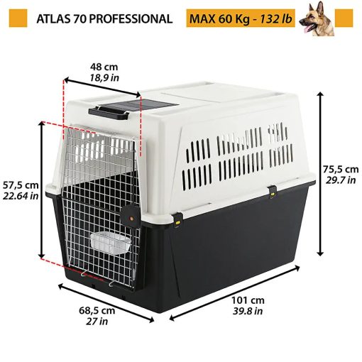 Ferplast Atlas 70 Professional kutyaszállító Box
