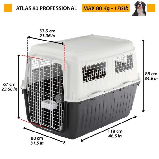 Ferplast Atlas 80 Professional kutyaszállító box