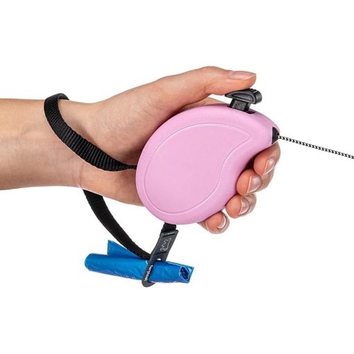 Ferplast Flippy ONE Mini Pink zsinóros automata póráz 3M/8kg