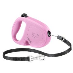   Ferplast Flippy ONE S Pink zsinóros automata póráz 4,5M/12kg