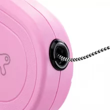 Ferplast Flippy ONE S Pink zsinóros automata póráz 4,5M/12kg