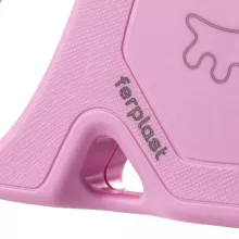 Ferplast Flippy ONE S Pink zsinóros automata póráz 4,5M/12kg