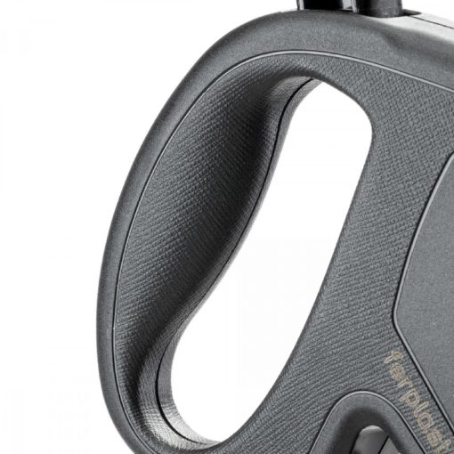 Ferplast Flippy ONE S Fekete zsinóros automata póráz 4,5M/12kg