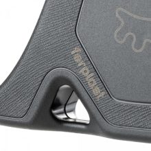 Ferplast Flippy ONE S Fekete zsinóros automata póráz 4,5M/12kg