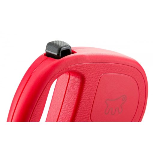 Ferplast Flippy ONE S Piros zsinóros automata póráz 4,5M/12kg