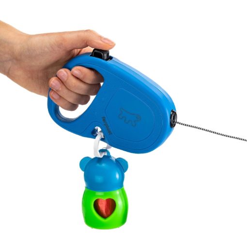 Ferplast Flippy ONE S Kék zsinóros automata póráz 4,5M/12kg