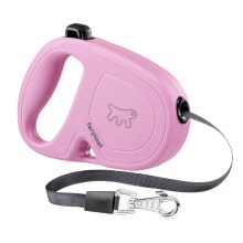 Ferplast Flippy ONE S Pink szalagos automata póráz 4M/15kg