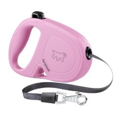 Ferplast Flippy ONE S Pink szalagos automata póráz 4M/15kg