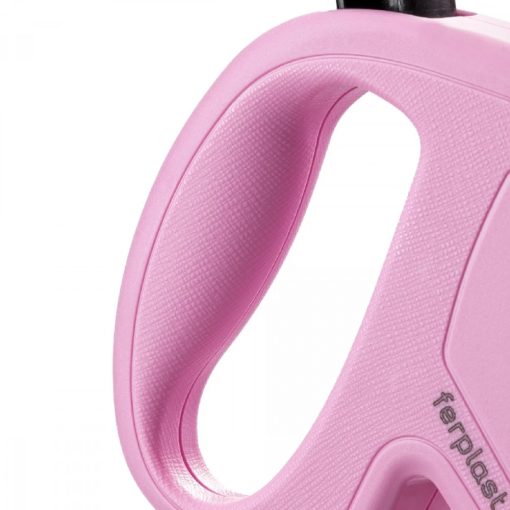 Ferplast Flippy ONE S Pink szalagos automata póráz 4M/15kg