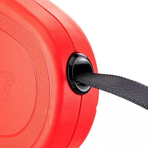 Ferplast Flippy ONE S Piros szalagos automata póráz 4M/15kg