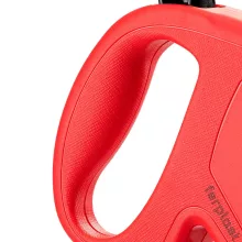 Ferplast Flippy ONE S Piros szalagos automata póráz 4M/15kg