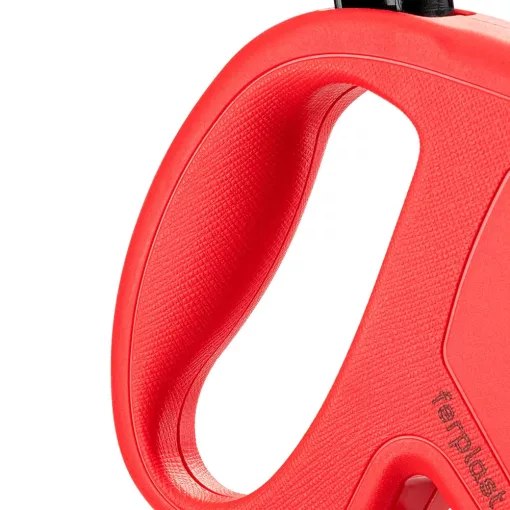 Ferplast Flippy ONE S Piros szalagos automata póráz 4M/15kg