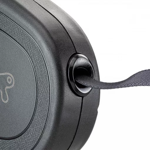 Ferplast Flippy ONE M Fekete szalagos automata póráz 5M/25kg