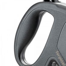 Ferplast Flippy ONE L Fekete szalagos automata póráz 5M/50kg