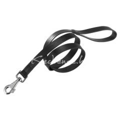 Ferplast Natural G10/120 Fekete Bőr kutya Póráz