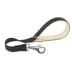 Ferplast Daytona GM25/45 Rövid Textil Póráz Fekete