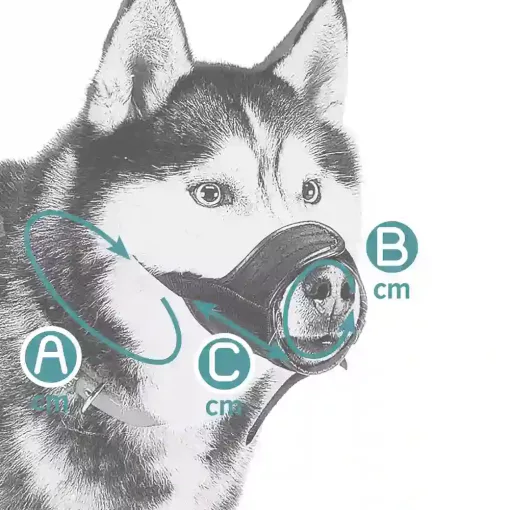 Ferplast MUZZLE Large textil szájkosár