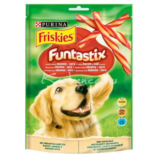 Friskies Funtastix bacon és sajt ízű jutalomfalat 175g