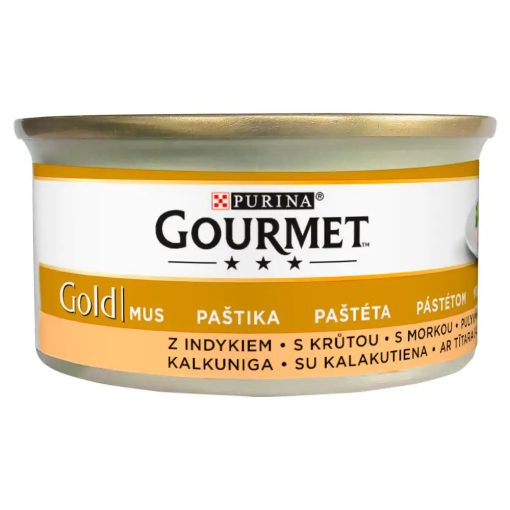 Gourmet Gold Pulyka pástétom nedves macskatáp 85g