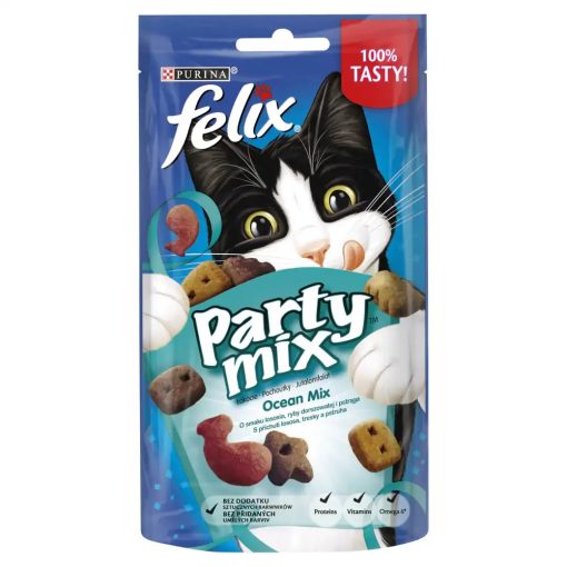 Felix Party Ocean Mix macska jutalomfalat 60g