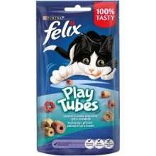 Felix Play Tubes Sült Halas macska jutalomfalat 50g