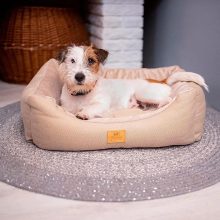 Ferplast Chester 60 Barna kutya Macska Fekhely Párnával