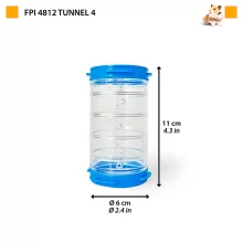 Ferplast FPI 4812 alagút hörcsögöknek 11cm