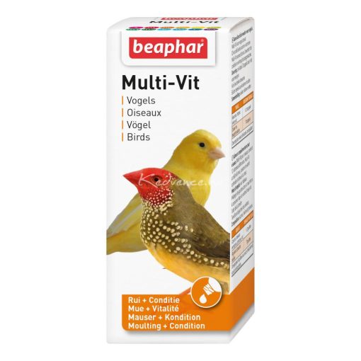 Beaphar Multi-Vitamin Madaraknak 50ml