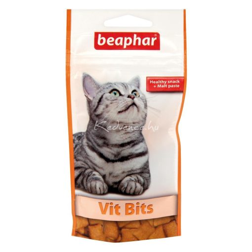Beaphar Vit-Bits Multivitaminos Jutalomfalat macskának 35g