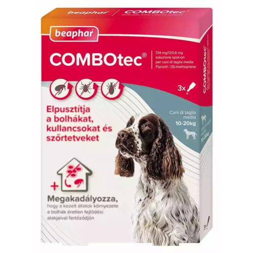 Beaphar Combotec Dog M Spot On Kutya 3 pipetta