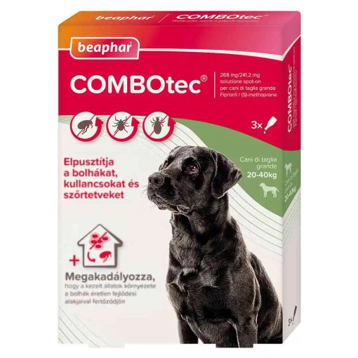 Beaphar Combotec Dog L Spot On Kutya 3 pipetta