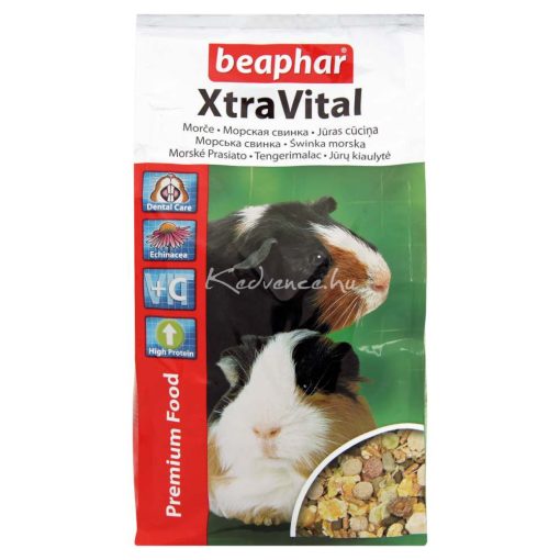 Beaphar XtraVital Teljesértékű Eledel-Tengerimalacoknak1kg