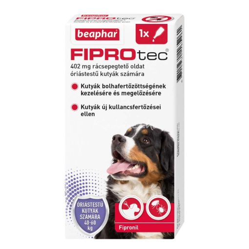 Fiprotec Spot On kutya 40-60kg 1 pipetta