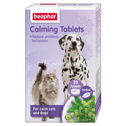 Beaphar Calming Tablets-Nyugtató Hatású Tabletta 20 db