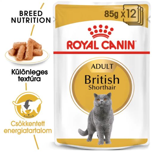 Royal Canin British Shorthair adult 12x85g nedves macskatáp