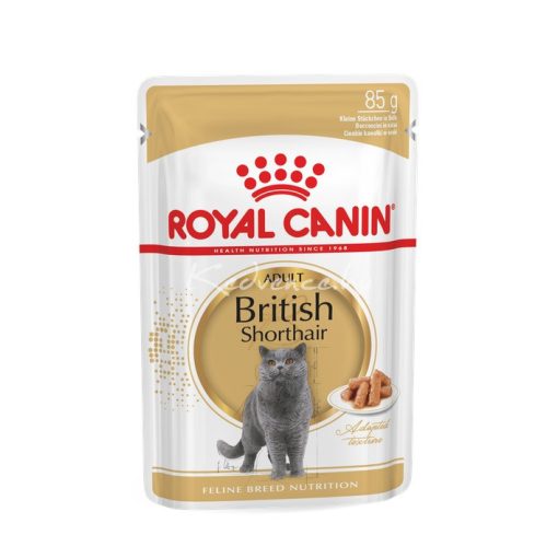 Royal Canin British Shorthair adult 85g nedves macskatáp