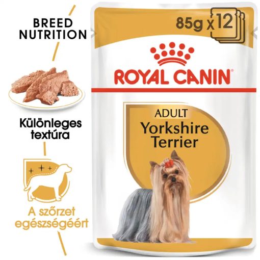 Royal Canin Yorkshire Terrier Adult 12x85g nedves kutyaeledel