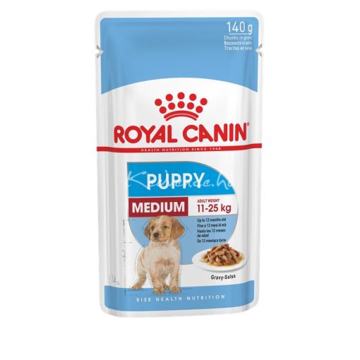 Royal Canin Medium Puppy 140g nedves kutyatáp