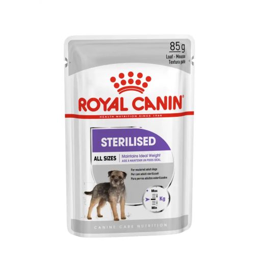 Royal Canin STERILISED 12x85g nedves kutyaeledel