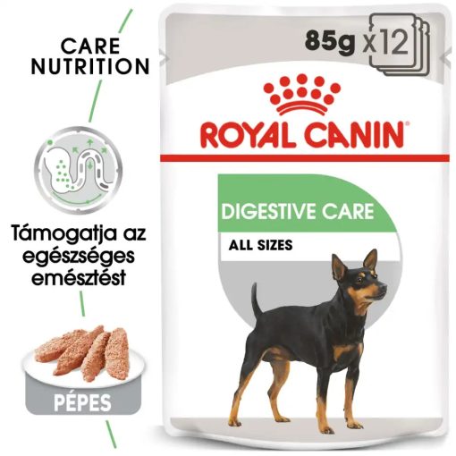 Royal Canin DIGESTIVE CARE 12x85g nedves kutyaeledel